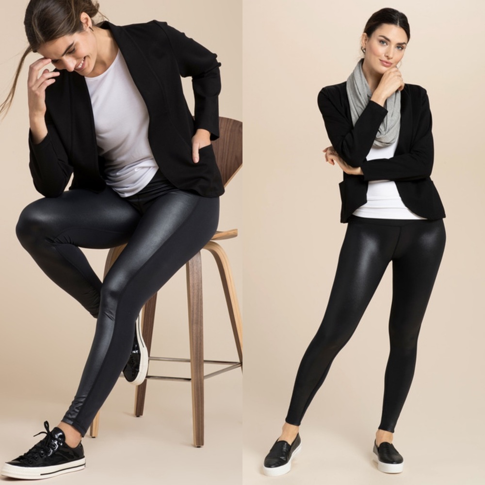 Black Shiny Nina Legging